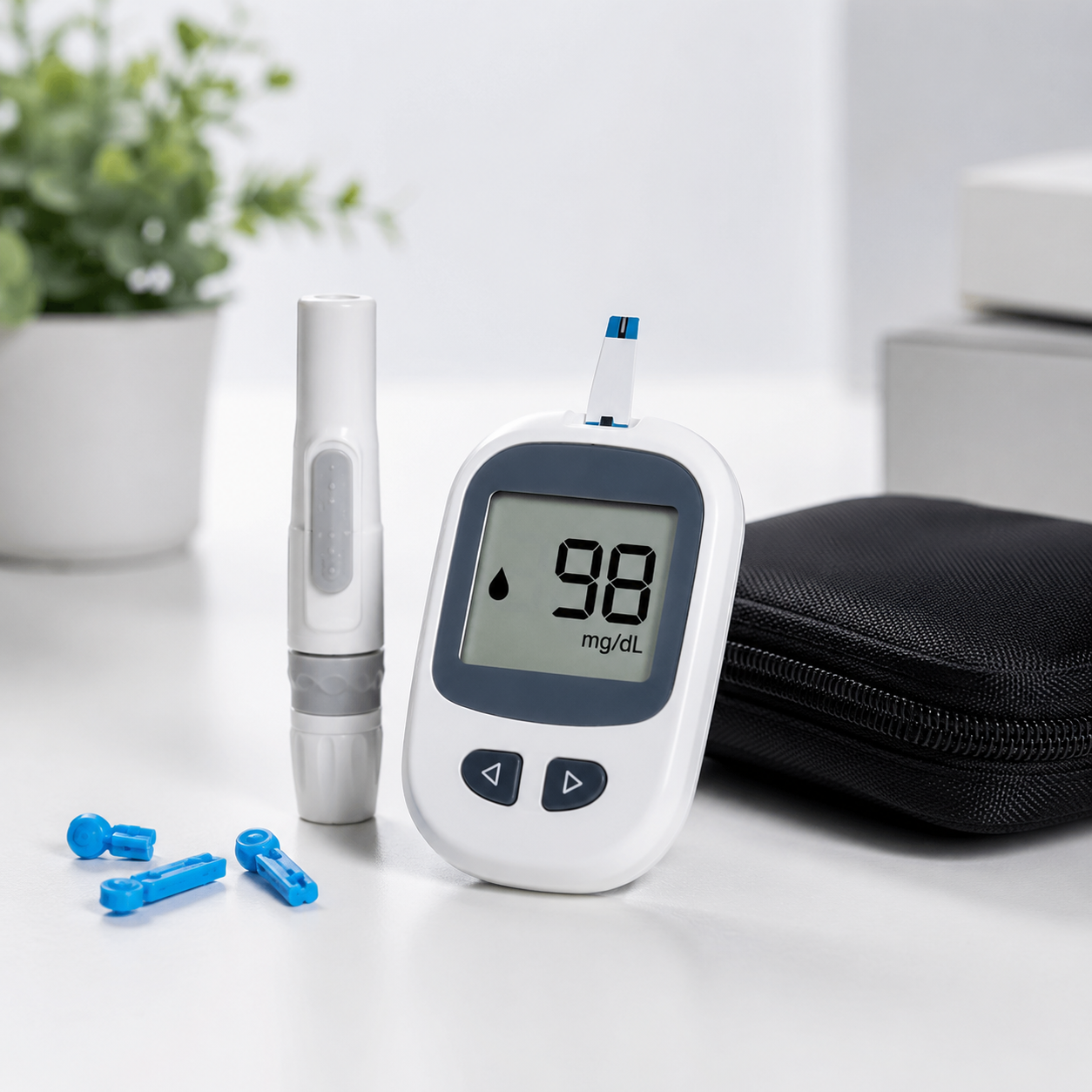 Digital Blood Glucose Monitor