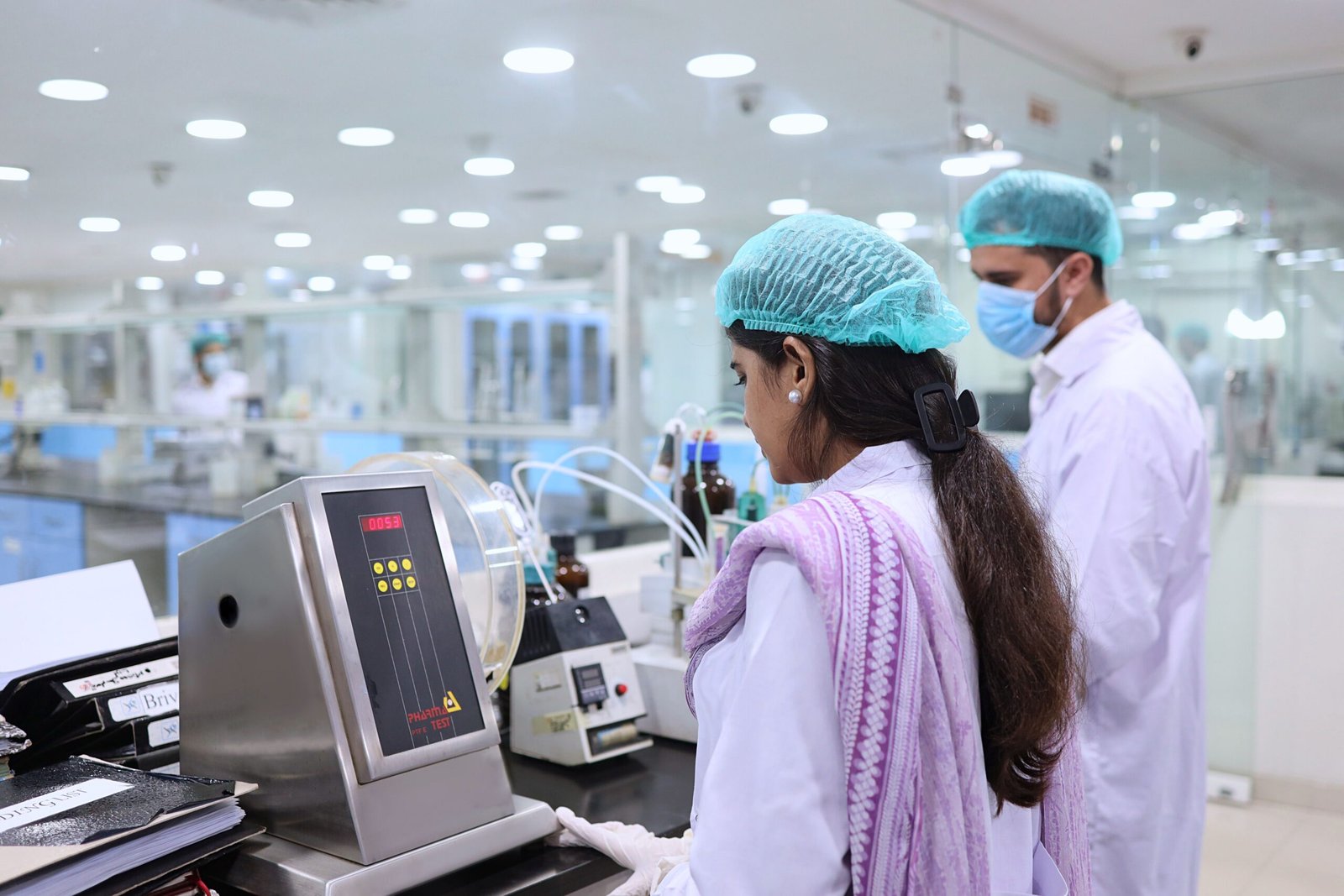 Fabkon sterile packaging area